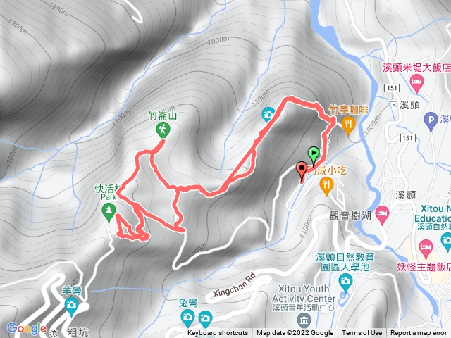 溪頭山