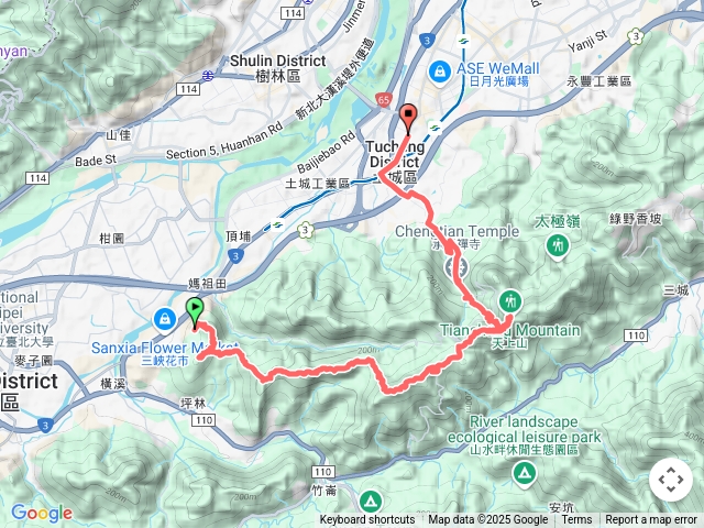 長壽山上天上山