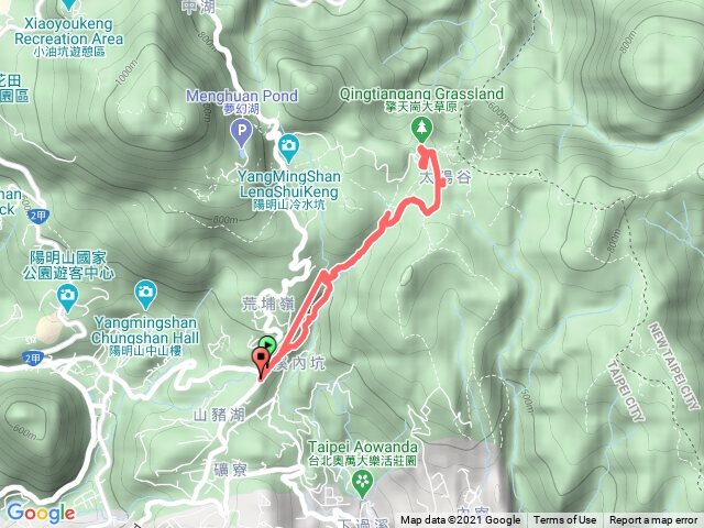 涓絲擎天崗往返