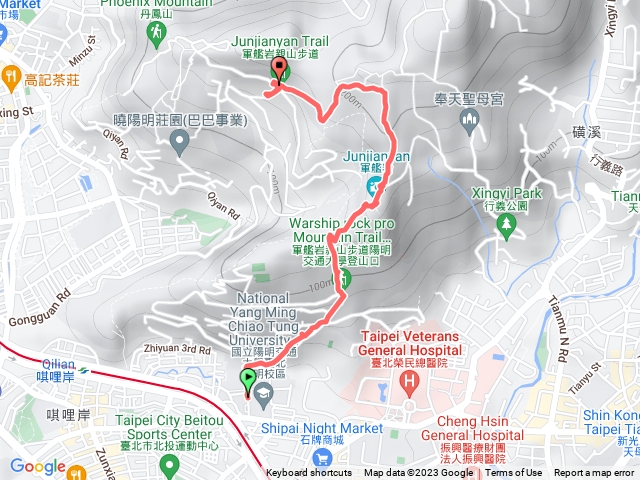 Junjianyan Hiking Trail