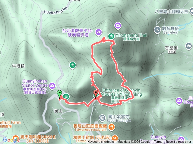 硬漢嶺步道預覽圖