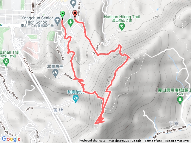 四獸山 南港山 九五峰 拇指山