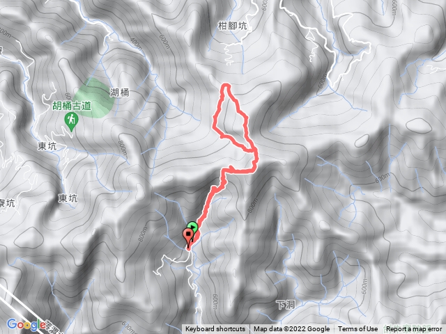 坪林 尖山湖古道-梳妝頂山-梳妝樓山