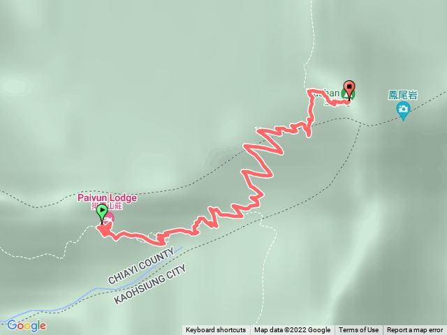 排雲山莊到玉山主峰
