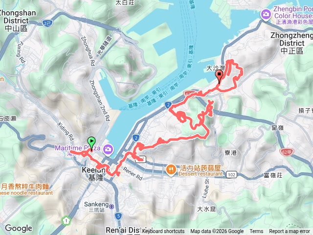 2026-10-21基隆官道通判所信二防空洞基隆塔二沙灣砲台遺址雲龍山入船里(彩虹)步道沙灣文化園區旭邱指揮所白教堂安瀾橋