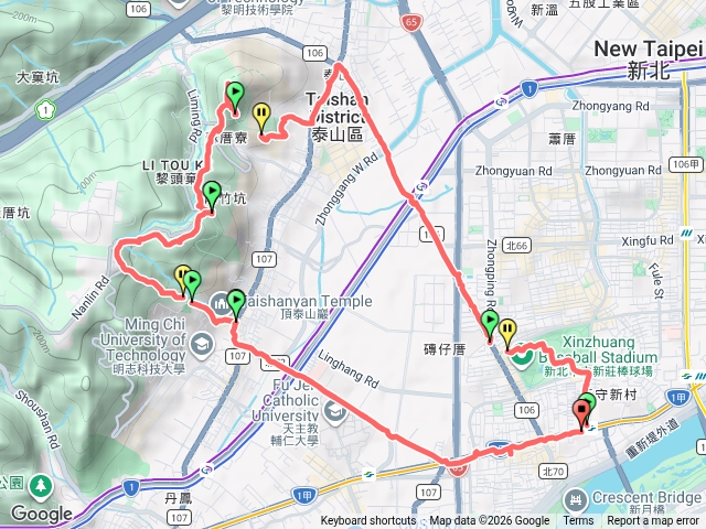 新莊泰山健行預覽圖