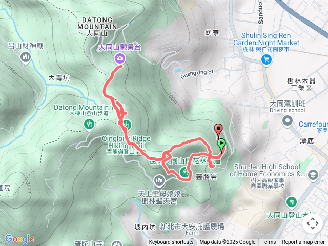 樹林南寮福德宮-大同山鐵棧道