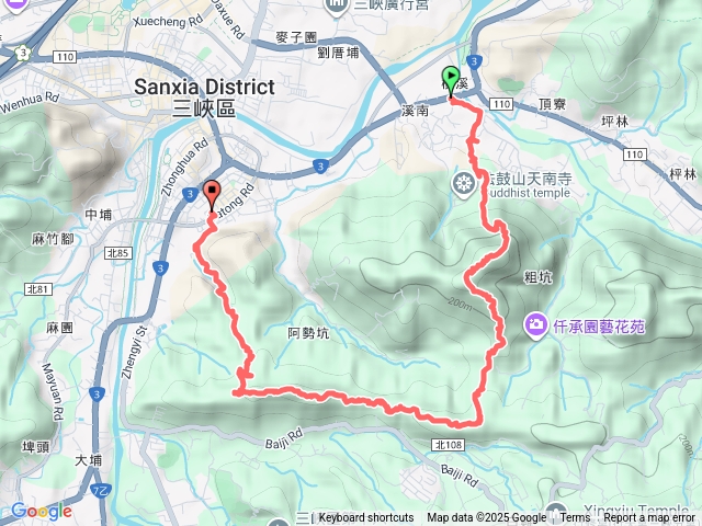 溪南尖 主公山 王公坑山預覽圖