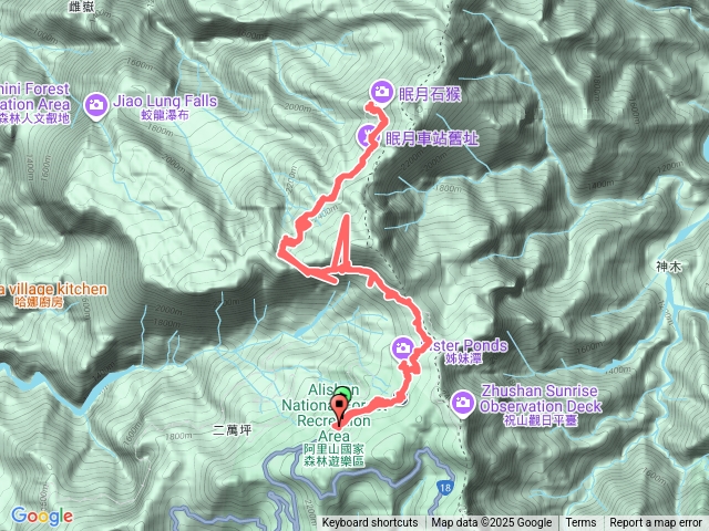 【阿里山眠月線+石猴】預覽圖