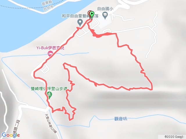 雙崎埋伏坪步道