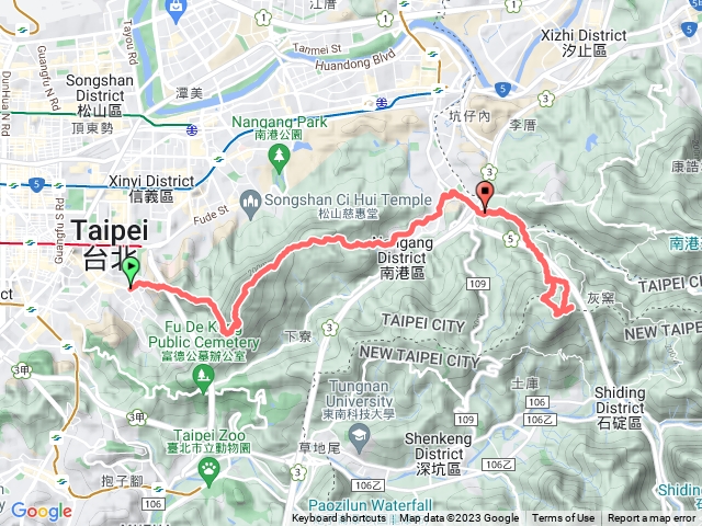 南港山連走土庫岳