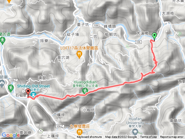 石碇皇帝殿登山步道