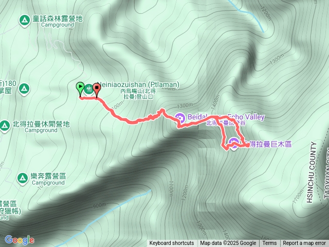 北得拉曼巨木步道