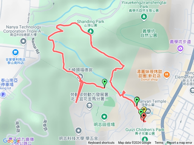 泰山巖崎頭步道預覽圖