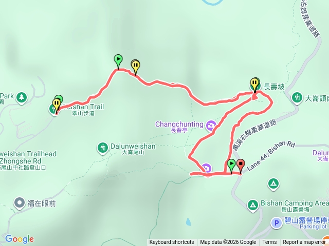 大崙尾+翠山+碧溪步道