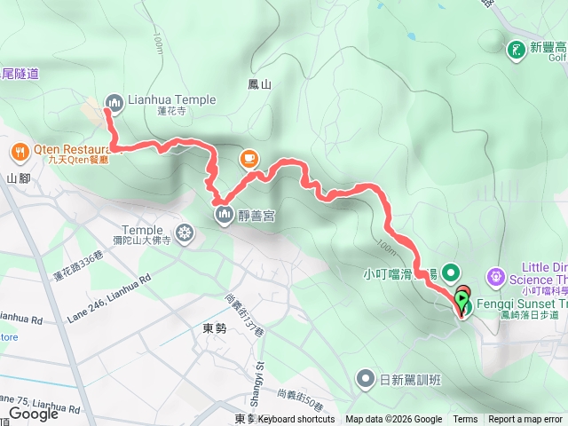 鳳崎落日步道預覽圖