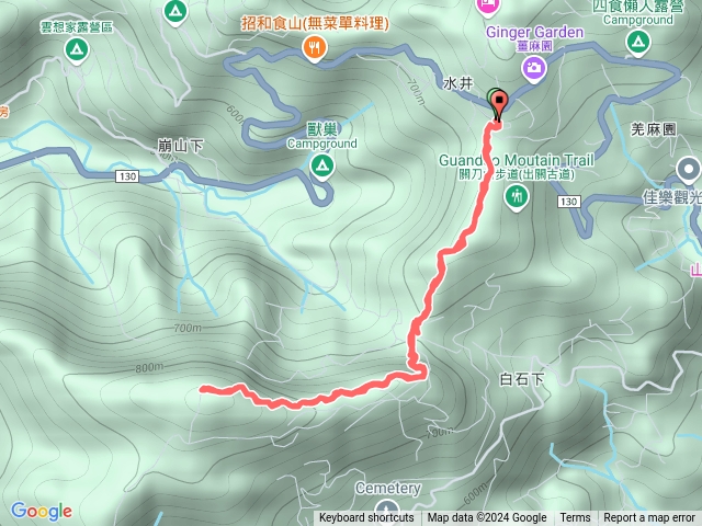 小百岳出關古道關刀山步道20241215