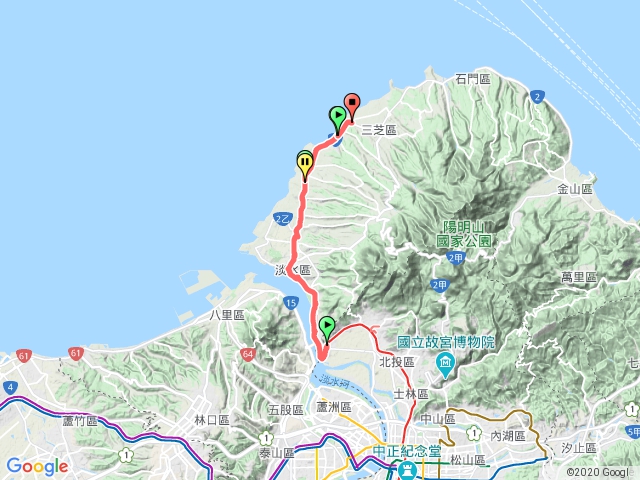 漫遊台二線_01_台北北投→新北三芝