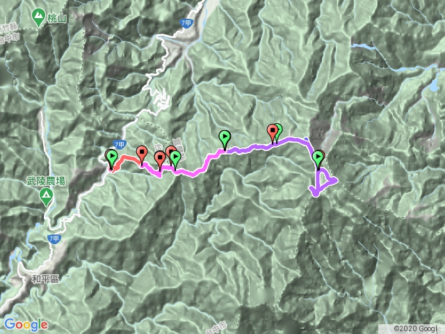 南湖大山四天三夜