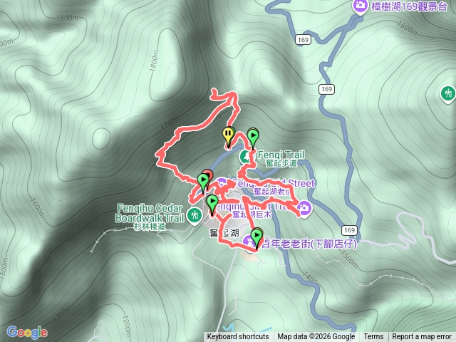 瑞奮古道南段、奮起湖步道、老街預覽圖