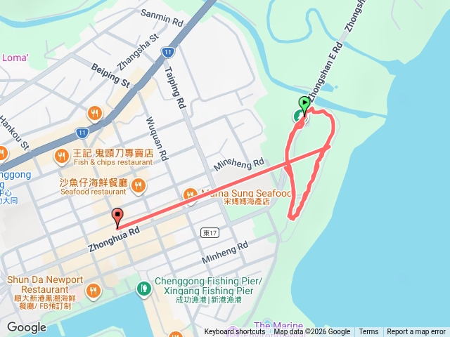 成功鎮海濱公園慢跑預覽圖