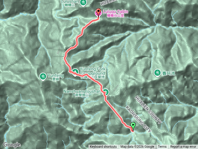 D3南二段-拉庫音溪山屋到轆轆山屋(未取雲峰)預覽圖