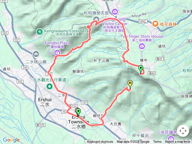 二八彎古道O繞下松柏廣場
