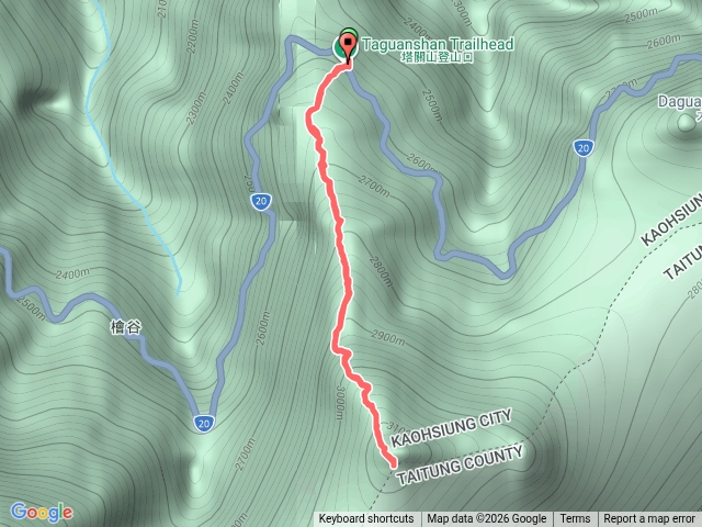 塔關山登山步道預覽圖