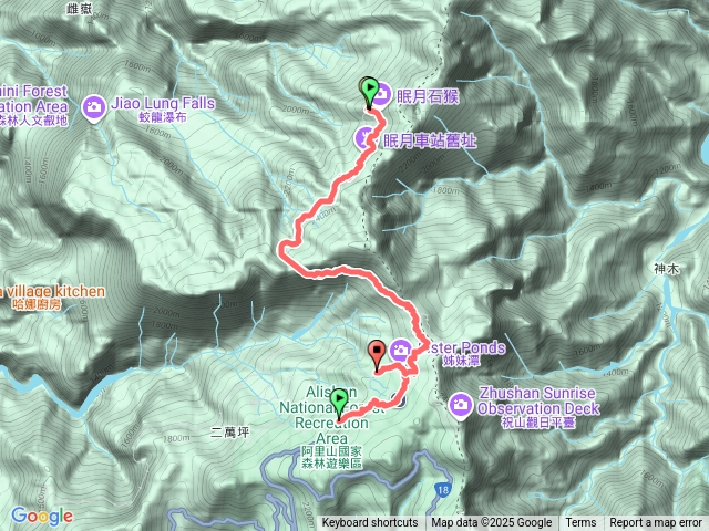 眠月線到姐妹潭預覽圖