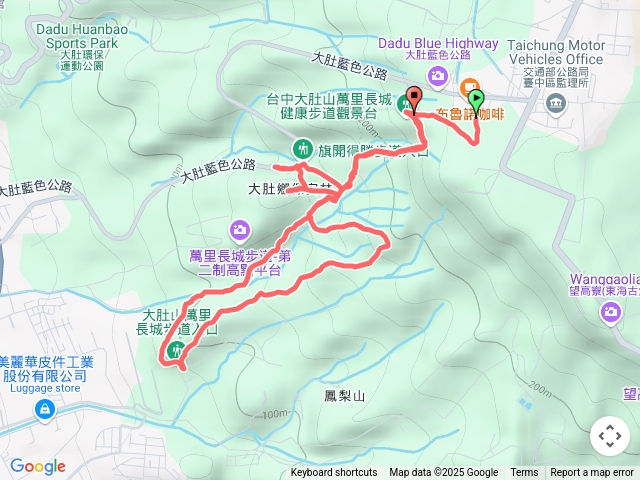 監理站萬里長城旗開得勝步道