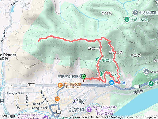 20260718孫龍步道 二坑步道 光明山崚線步道 鶯歌石步道預覽圖