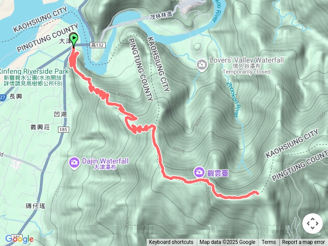 小百岳集起來尾寮山登山步道202506281335