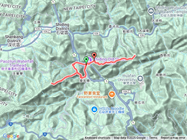 皇帝殿縱走炙子頭山