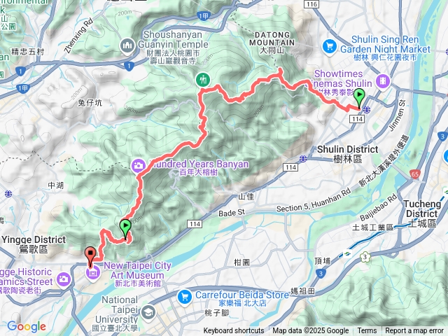樹鶯大縱走