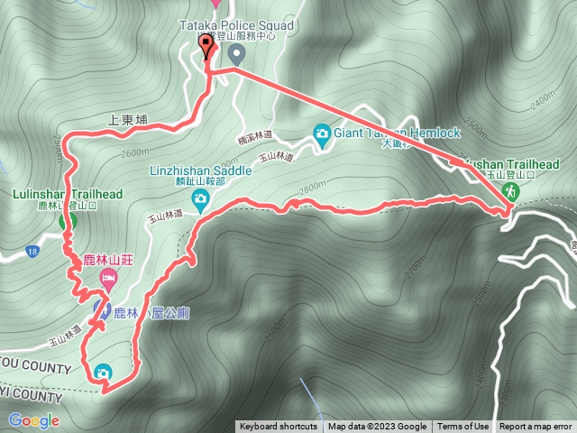 鹿林山、麟趾山步道