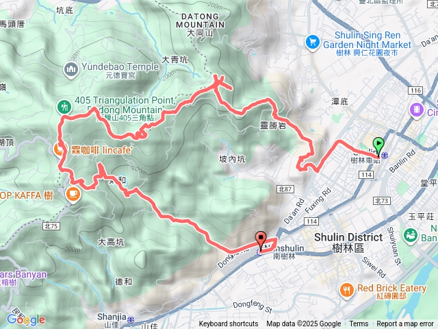 樹林越嶺大棟山 ( 下南樹林 )