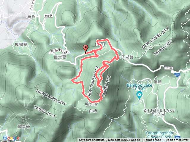 五刷大屯山燒卡路里