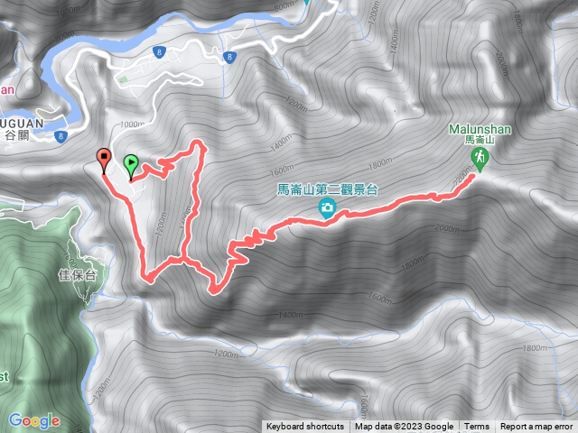 馬崙山（松媽媽上八壯士下）
