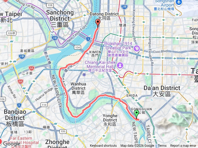 公舘走到大稻埕