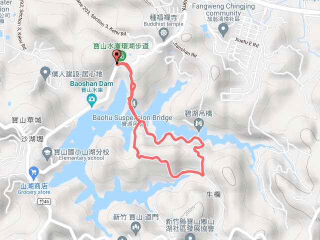 寶山水庫環湖步道