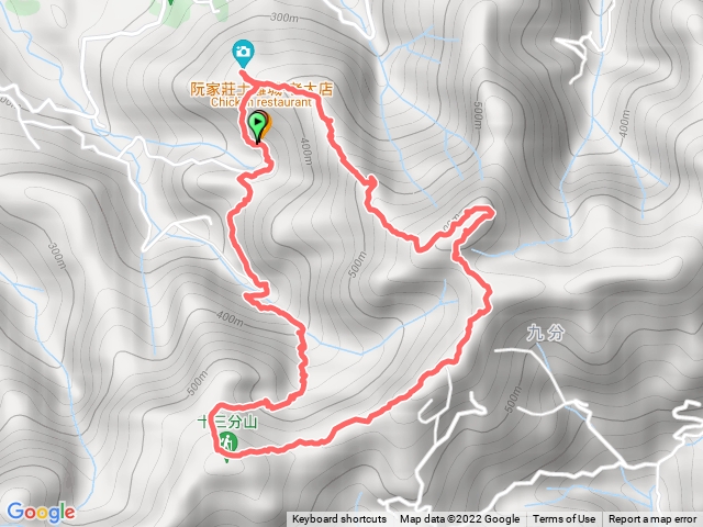 20220131阮家莊土雞城_金山面山_金面山_十三分山環狀