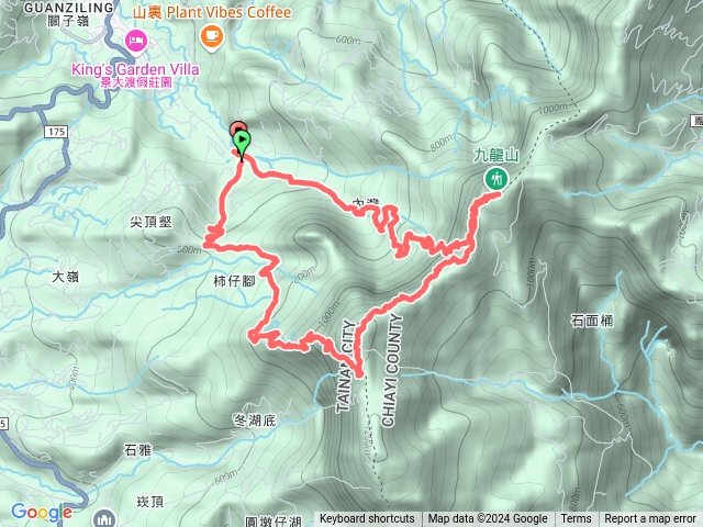 大凍山、九龍山走o型預覽圖