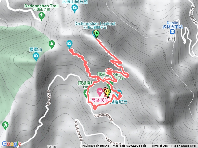 頂湖環行步道-大凍山-石獅像