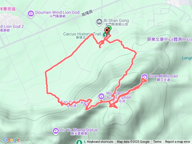 金門蔡厝古道-斗門古道（O型）