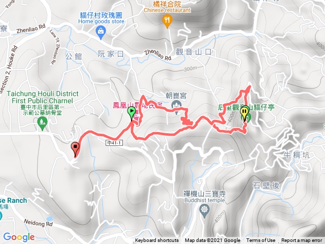 后里鳳凰山步道