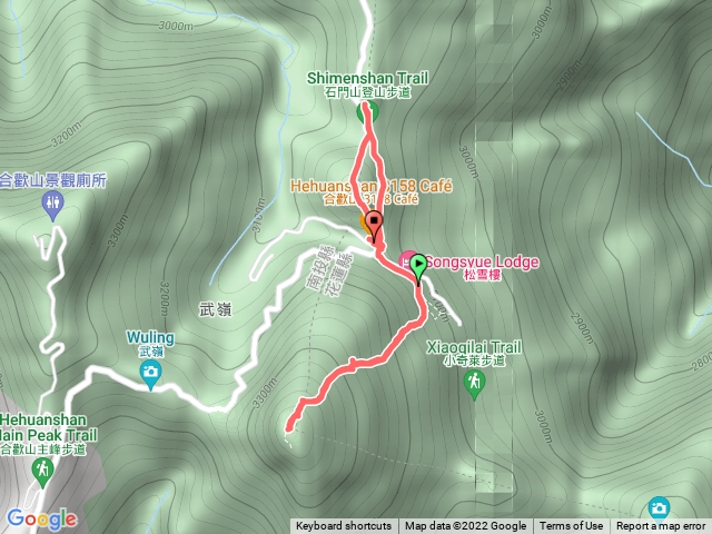 合歡東峰x合歡尖山