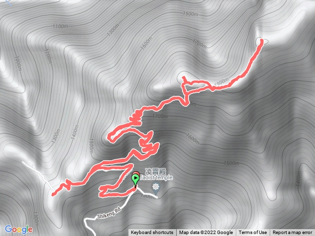 凌宵殿登關刀山主峰西峰西關刀山北峰