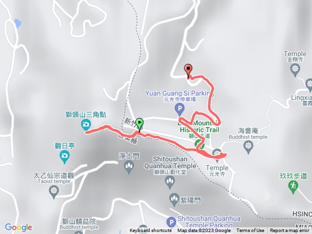 小百岳集起來-獅頭山(元光寺)