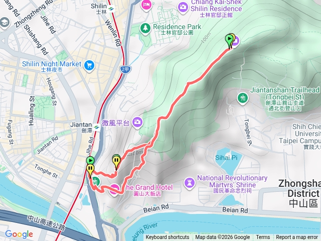 四美圓山飯店員工機車停車場
