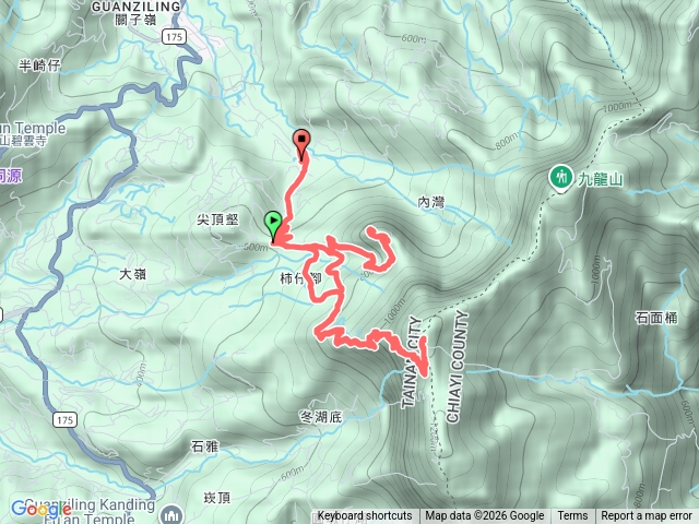 台南關仔嶺大凍山-雞籠山預覽圖